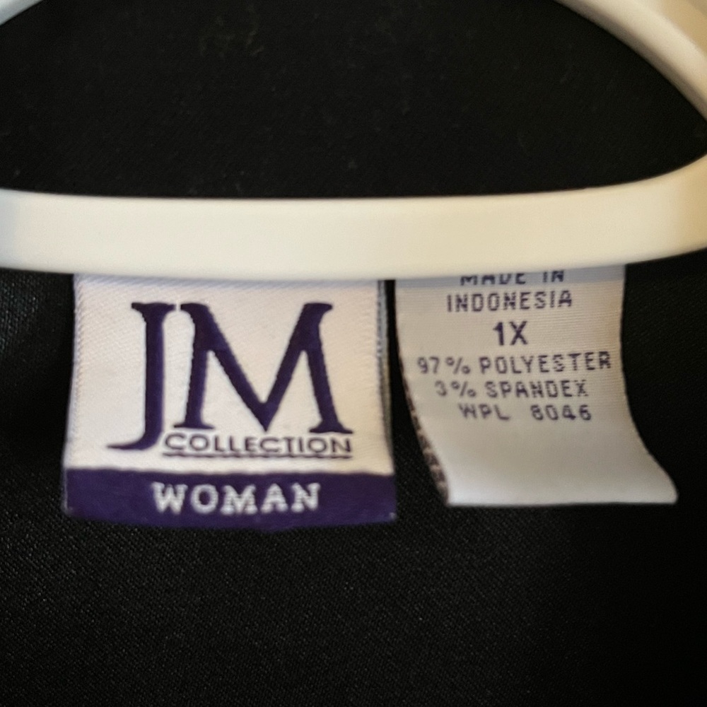 JM Collection Floral Button Up - Picture 3 of 4
